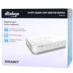 D-LINK GO-SW-5G 5-Port Gigabit Easy Desktop Switch 10/100/1000